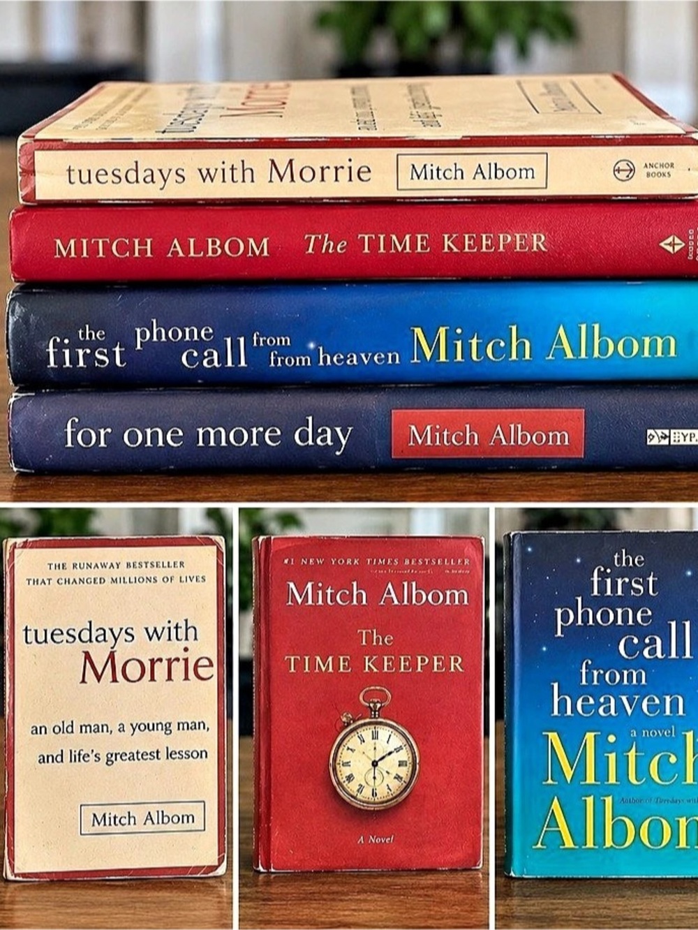 📚 Mitch Albom Book Collection – 4 Books